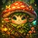Bright and colorful stylized unicorn avatar with swirling mane.